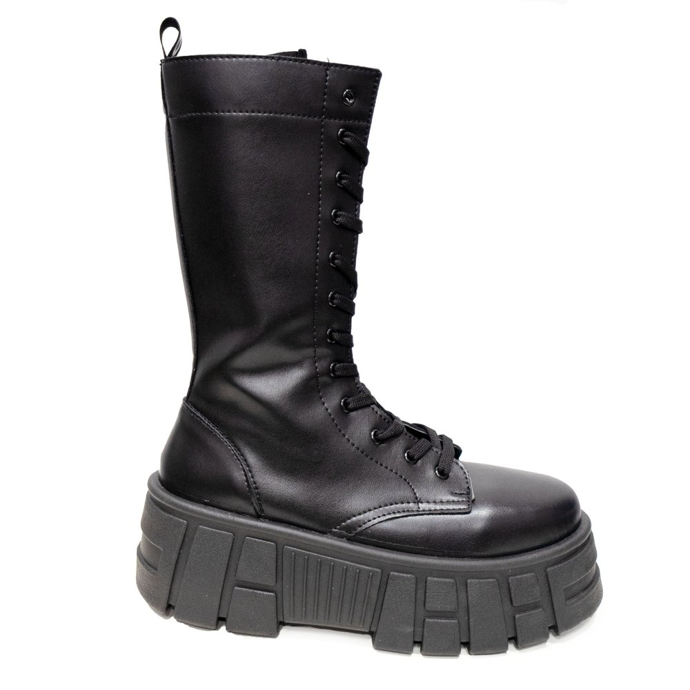 Altercore - Iberisblkaw20 Plattformstiefel - Schwarz